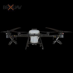 BROUAV Commercial Drone Sprayer Agricultural Crop Pesticide Application Remote Control <b>Battery</b> Powered Easy Operation - Product Image 2
