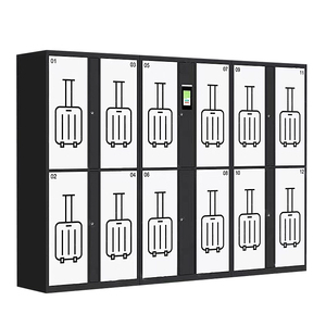 Smart Self-Service Steel Luggage <b>Locker</b> Airport Station-integrated Intelligent <b>Cabinet</b> for Mall Gym Outdoor School Supermarket - Product Image 1