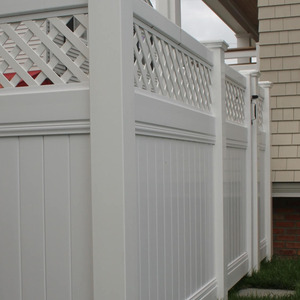 Bền Vinyl hàng rào Panels cho ngoài trời sân vườn và khu dân cư dự án cuộc sống lâu dài thiết kế PVC riêng tư hàng rào - Product Image 5