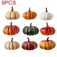 Geknoopte schuimpompoen Kerst Kunstmatige Fruit Kerst Pasen Halloween Decoratie Realistische Fruit en Groenten Groothandel