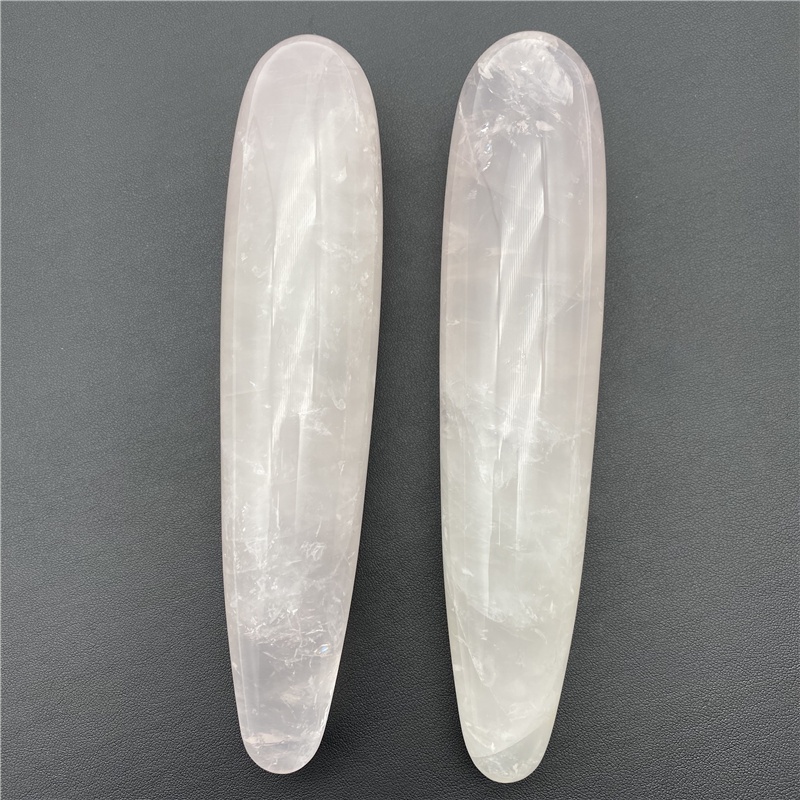 Wholesale Quartz Crystal Dildo Toy Healing Crystal Massage Wand