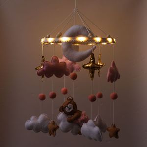 Nouvelle cloche <span class=keywords><strong>de</strong></span> lit unisexe <span class=keywords><strong>pour</strong></span> enfants, style nordique transfrontalier, en feutre fait main, sans assemblage requis, hochet apaisant <span class=keywords><strong>pour</strong></span> bébé, <span class=keywords><strong>pour</strong></span> tous les âges - Product Image 6