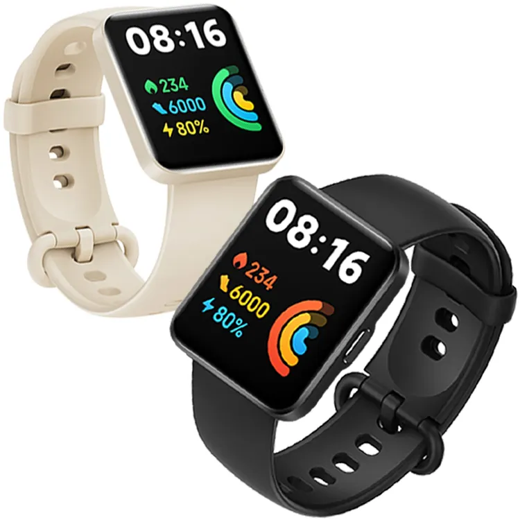 Hot Xiaomi Smart Watch Redmi Watch 2 Lite Sports Smartwatch Bracelet Wearable Devices 1.55" HD Display 5ATM Waterproof GPS