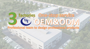 Tocador de Maquillaje Moderno Wenfeng para Mujer Gris OEM/ODM con Taburete, Espejo Iluminado, 3 Modos de Iluminación y Brillo Ajustable - Product Image 6