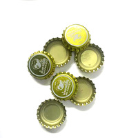 Capsules couronne pour bouteilles de bière 26 mm avec logo imprimé - Feuilles d'aluminium et sans étain, couleur personnalisée