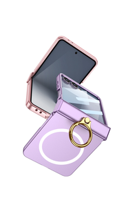 เคสโทรศัพท์มีห่วงพับหลากสีสำหรับ <span class=keywords><strong>Samsung</strong></span>, เคสโทรศัพท์มือถือป้องกันการกระแทกสำหรับ Galaxy <span class=keywords><strong>Z</strong></span> <span class=keywords><strong>Z</strong></span> <span class=keywords><strong>flip</strong></span> 7 - Product Image 4