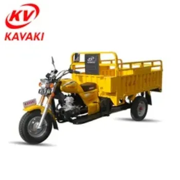 Chinese factory tribike three wheels kavaki tricycle cargo gasoline 250cc motorcycle at low prices