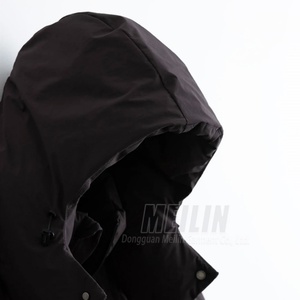 Ropa de Invierno de Alta Calidad, Chaqueta Acolchada con Cierre, Chaqueta Térmica con Capucha para Hombre - Product Image 3