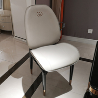 Personnalisation Table à Manger Rectangulaire de Luxe Vintage Style Italien pour Villa, Fauteuils Inclus, pour 6 Chaises