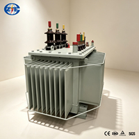 Transformateur de distribution triphasé haute tension Zhongtie S11 10 kV 11 kV 315 kVA 50 kVA 1500 kVA, transformateur immergé dans l'huile