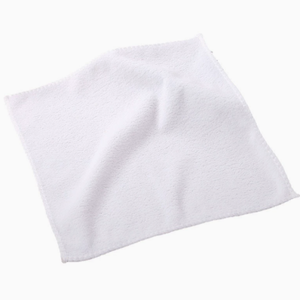 Serviettes de cuisine absorbantes en microfibre blanche promotionnelles - Product Image 1
