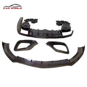 ชุดแต่งหน้ารถยนต์ RUNZE สำหรับ E-Class W213 ปี 2016-2020  วัสดุพลาสติก+คาร์บอนไฟเบอร์ แบบยึดติดด้วยสกรู ชุดแต่งรอบคัน สเกิร์ตหน้า สเกิร์ตหลัง - Product Image 6