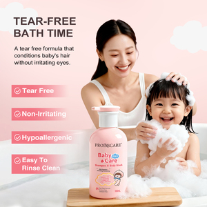 Etiqueta privada <span class=keywords><strong>2</strong></span> en 1 Body Wash Fórmula sin lágrimas Gel de ducha orgánico Body Wash y champú para bebés - Product Image 6