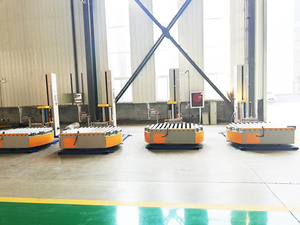 Automatic <b>Stretch</b> Film Online Pallet Wrapping <b>Machine</b> - Product Image 3
