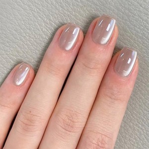 Venta al por Mayor <span class=keywords><strong>de</strong></span> 24 <span class=keywords><strong>Uñas</strong></span> Postizas con Diseño <span class=keywords><strong>de</strong></span> Ojo <span class=keywords><strong>de</strong></span> Gato, Cortas, Cuadradas, <span class=keywords><strong>de</strong></span> <span class=keywords><strong>Colores</strong></span> Sólidos, <span class=keywords><strong>Uñas</strong></span> <span class=keywords><strong>de</strong></span> Gel Suave, <span class=keywords><strong>Uñas</strong></span> Artificiales - Product Image 2