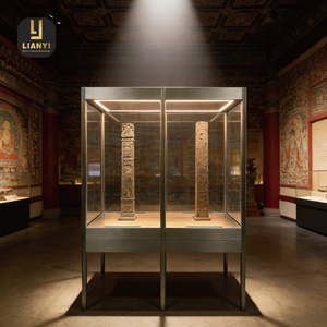 Museum <b>Display</b> <b>Case</b> Custom with Constant Climate Control System Precise Humidity and Temperature for Delicate Artifacts - Product Image 2