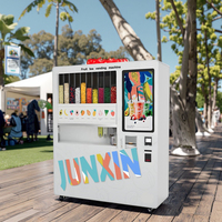 Máquina Expendedora de Smoothies de Frutas Pequeña, Totalmente Automática y Personalizable 2026, Cumple con ADA, Gestión Basada en la Nube, SDK para Exportación Global