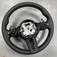 Volant en cuir pour BMW E90 E70 E71 E82 F30 F34 F35 F32 F33 F36 F82 F80 F83 F48 F20 F25 F26 F15 F16 F85 F86 F10