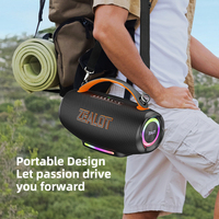 Altavoz Inalámbrico para Exteriores de 100W con Efecto de Luz RGB, 24000mAh, IPX6 Impermeable, TWS Estéreo, Carga Rápida PD, para Fiestas, Computadora, Música de Baile