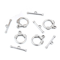 Fermoir Ot en acier inoxydable étanche de qualité pour collier de bracelet de bijoux sans ternissement