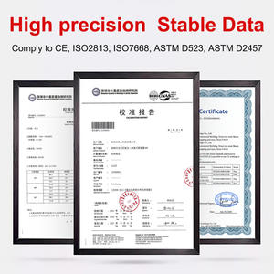 LS197 디지털 광택 측정기 20 60 85 도 3 각 광택계 금속 플라스틱 대리석 광택계 페인트 용 광택 측정기 - Product Image 6