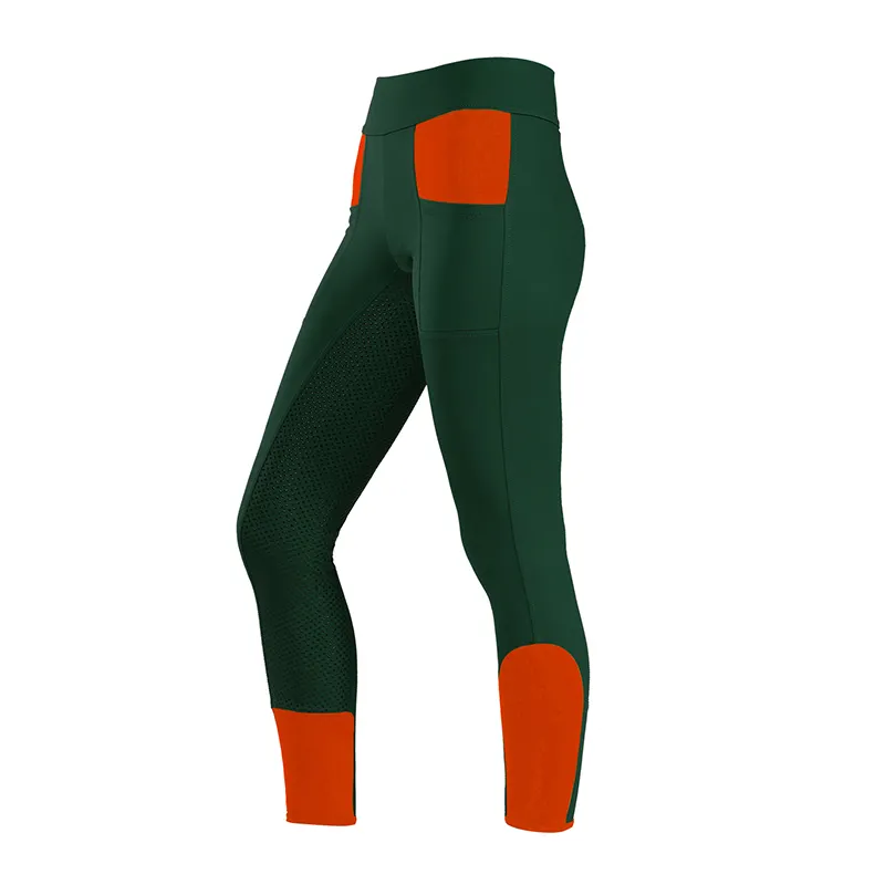 Wholesale Equine Products Equestrian Clothing Horse Riding Tights High Quality Custom Full Grip Leggings For Ladies