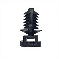 Nouvelles attaches de fixation pour câbles de type sapin FT6-D10/2 pièces / Supports de câbles style Hellermann 156-00880/150-74890/T30RFT6D10 Noir