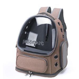 <span class=keywords><strong>Sac</strong></span> de transport portable transparent de grande capacité pour animaux de compagnie <span class=keywords><strong>sac</strong></span> à dos pour chiot de voyage en plein air <span class=keywords><strong>sac</strong></span> pour animaux de compagnie étanche et respirant - Product Image 3