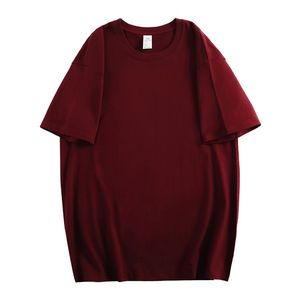 Streetwear de moto personnalisé grande taille style motard 260 grammes T-Shirt col rond 100% coton manches raglan décontracté brodé porter" - Product Image 6