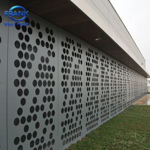 Grillage décoratif extérieur en acier inoxydable perforé galvanisé pour clôture de protection - Product Image 2