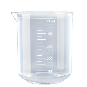 Graduated Measuring <b>Cup</b> 500Ml Bpa Free <b>Plastic</b> For Camping And General Use - Product Image 1