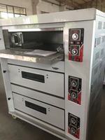 Oven Rui Tai Stainless Steel 3 Dek 6 Loyang, Pemanasan Merata Kontrol Digital Anti Karat, Untuk Toko Roti, Pembuatan Roti dan Kue
