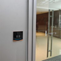 Sistema de Control de Acceso Inteligente para Puertas AKE RJ45 con Lector de Tarjetas de 13.56MHz y Escáner de Código QR con Conexión a Sistema de Seguridad contra Incendios para Torniquete