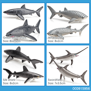 Venta al por mayor PVC juguete personalizado realista de plástico 3D peces modelo juguetes para niños - Product Image 3