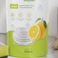 Sachets souples personnalisés en gros pour détergent liquide vaisselle – Emballage pour détergent de cuisine