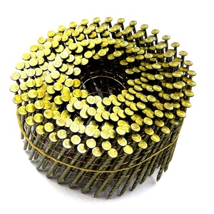 Mạ kẽm thép carbon xây dựng cuộn dây móng tay đôi đầu kim cương điểm thép gai rãnh thiết kế vòng Brad/cap carton khung móng tay - Product Image 4