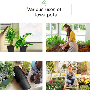 Plantas <span class=keywords><strong>de</strong></span> jardín <span class=keywords><strong>desechables</strong></span> crecen maceta negra 1 3 5 7 galones pequeñas <span class=keywords><strong>macetas</strong></span> <span class=keywords><strong>de</strong></span> vivero <span class=keywords><strong>macetas</strong></span> <span class=keywords><strong>de</strong></span> plástico para vivero - Product Image 5