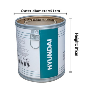 SJPACK Venta Directa de Fábrica: Tambor de Alambre de Soldadura con Núcleo Fundente y Protección de Gas para Superficies (Modelo de Papel Kraft 51*81*29) - Product Image 2