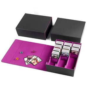 Boîte de rangement pour cartes FX 3 rangées compatible avec Magic the Gathering, Commander et Yugioh, boîte de rangement pour plus de 1800 cartes - Product Image 4