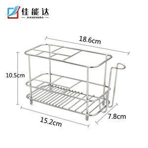 Portacepillos de Dientes Jianengda, Rectangular, Resistente al Óxido, para Guardar Cepillos de Dientes, Pasta Dental y Maquinillas de Afeitar, Sin Necesidad de Perforación, con Licencia - Product Image 4