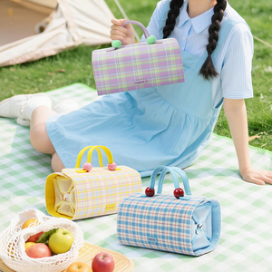 4 kits de sacs de maquillage/kit de toilette à suspendre et enroulable, organiseur de voyage pour femmes, 4 sacs de rangement amovibles - Organiser le maquillage, les cosmétiques - Product Image 2