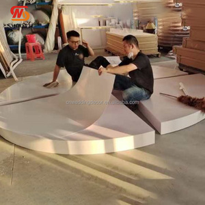 SMOOTH, plataforma de acrílico blanco de diferentes tamaños, <span class=keywords><strong>alquiler</strong></span> de escenario, escenario blanco <span class=keywords><strong>para</strong></span> accesorios de decoración de <span class=keywords><strong>bodas</strong></span> - Product Image 2