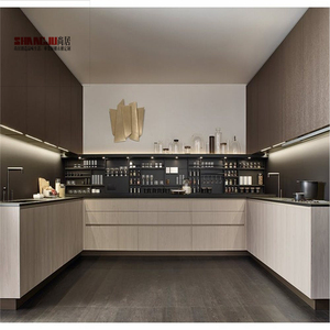 Style américain Blanc Haute Brillance Armoires De Cuisine Avec Cuisine Articles <span class=keywords><strong>Rick</strong></span> Owens - Product Image 2