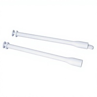 Applicateur vaginal jetable en plastique pour pommades et crèmes, diamètre 60 mm, avec bouchon à vis – Vente en gros usine