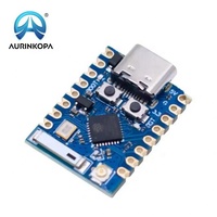 ESP32C3 PRO MINI Papan Pengembangan IoT dengan Chip ESP32-C3FH4 Terpasang, Mendukung Wi-Fi dan BLE, Papan Solder/Tidak Solder/Expansion Board