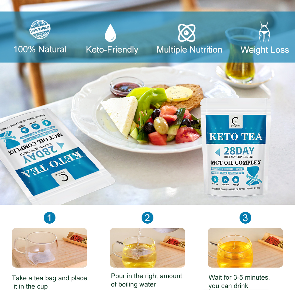 Detox Tea Colon Cleanse Fat Burn Weight Loss Products Skinny Belly KETO Tea Slimming Products