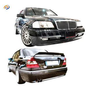 Kit carrosserie AMG 4 pièces <span class=keywords><strong>de</strong></span> haute qualité Karl C37rs pour <span class=keywords><strong>Mercedes</strong></span>-Benz <span class=keywords><strong>Classe</strong></span> <span class=keywords><strong>C</strong></span> W202 (94-00) avec <span class=keywords><strong>crochet</strong></span> <span class=keywords><strong>de</strong></span> <span class=keywords><strong>remorquage</strong></span> facile - Product Image 1