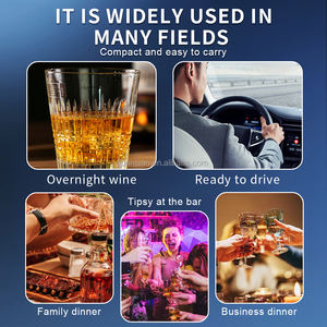 Werks vorrat Drunk Driving Tester Tragbarer Alkohol tester Atmen und Blasen Alkohol tester - Product Image 4