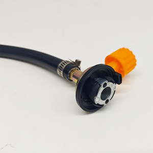 Manguera de Recarga de Butano para Estufa de Gas Portátil con Tapa Naranja para Uso en Exteriores y Camping - Product Image 1