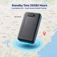 SOHANIoT Traceur GPS intelligent magnétique 4G LTE Cat1 pour flotte, voiture, moto et actifs, avec longue autonomie et batterie 4200 mAh